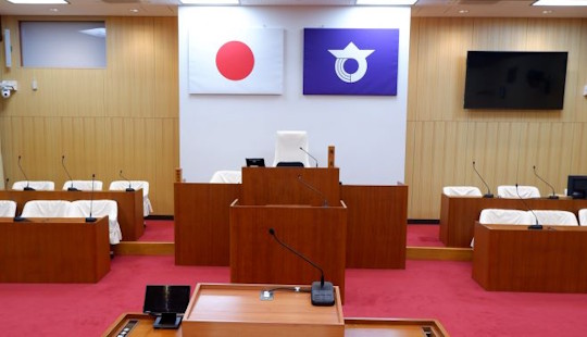 佐川町議会議場